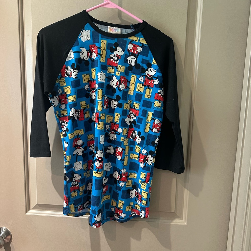 Lularoe Mickey Mouse Randy Shirt
